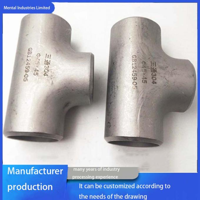 Pièces de raccordement pour tuyaux de soudage à bout UNS C71500 SMLS 5