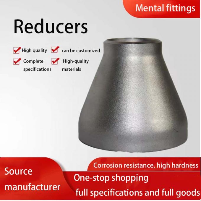 ASTM B16.9 raccord de soudure à bout de roue COPPER NICKEL REDUCTEUR de raccord de tuyauterie MT23 1