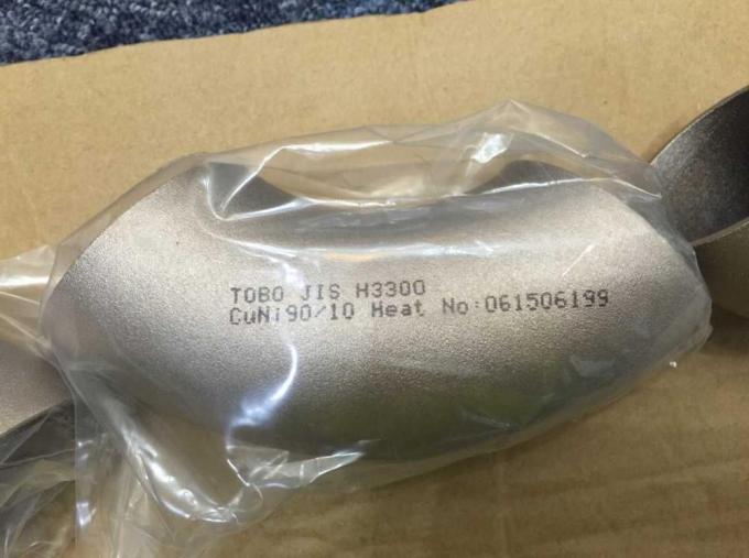 Nickel excentrique concentrique soudé sans couture 9010 C70600 d'en cuivre du réducteur EEMUA 146 C7060x de coude de CuNi 1