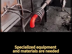 coudes Cuni C71500 de nickel d'en cuivre de Sch80 Asme B16.9 de 1/2 » montage de tuyau de coude de 45 degrés