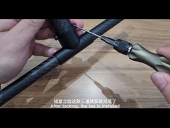 Les couvertures en aluminium convenables multi de coude amortissent des garnitures de tuyau de pièce en t