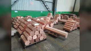 Barres en cuivre-nickel : résistance exceptionnelle à la corrosion par l'eau de mer et haute résistance pour les applications marines