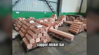 Barres de cuivre et de nickel, alliage haute performance pour usage marin et industriel
