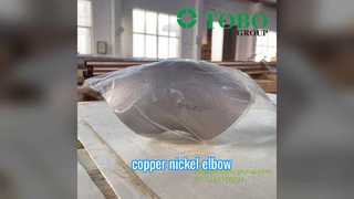 Coudes en cuivre-nickel Résistance supérieure à la corrosion pour la tuyauterie marine
