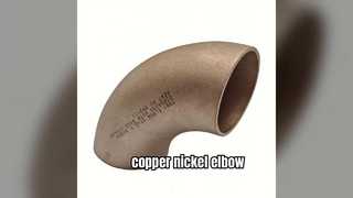 Coudes en cuivre-nickel Résistance supérieure à la corrosion par l’eau de mer pour la tuyauterie marine