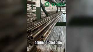 Tuyaux en cuivre-nickel – Résistance à la corrosion par l’eau de mer haute performance pour les tuyauteries marines