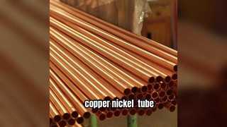Tubes cuivre-nickel : résistance inégalée à la corrosion de l’eau de mer pour des systèmes marins fiables.