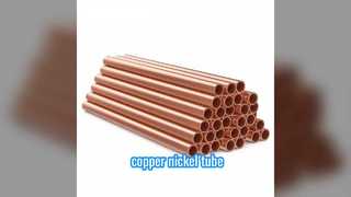 Tubes en cuivre-nickel Résistance supérieure à la corrosion pour les systèmes marins et industriels