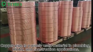 Tuyaux en cuivre – Transfert de chaleur efficace et résistance à la corrosion à long terme