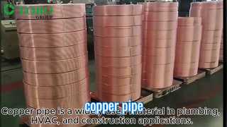 Tuyaux en cuivre – Conductivité thermique supérieure et résistance durable à la corrosion