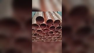 Tuyaux en cuivre – Conductivité thermique à haut rendement et résistance à la corrosion à long terme