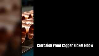 Nickel de cuivre C70600 coude de 90 degrés anticorrosion