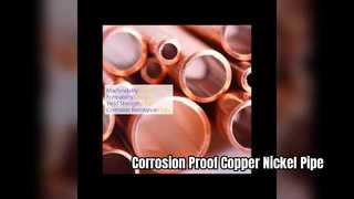 Résistance à la corrosion élevée de tube de cuivre-nickel C70600