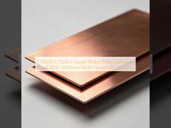 Plaque de cuivre-nickel C70600 C71500 anticorrosion