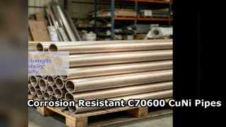 Solution anticorrosion à haute résistance de tuyau de C70600 CuNi