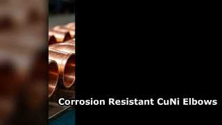Coudes sans couture CuNi durables pour la tuyauterie offshore
