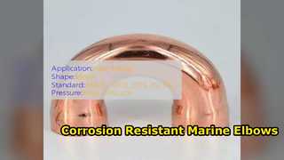 ASTM B466 C70600 Copper Nickel Elbows for Marine Piping
