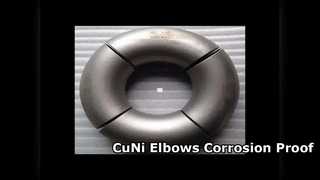 Coudes en cuivre et nickel 45 90 180 degrés