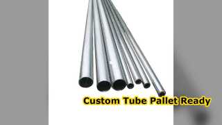 Pack de palettes de tubes en cuivre et nickel anodisé