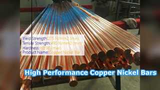 Barre de cuivre et de nickel ASTM ASME SB111, tige haute performance