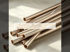 Tuyauterie sans couture de haute précision de tube de cuivre-nickel C70600