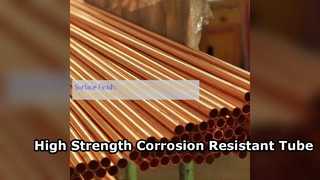 Tube capillaire sans soudure en cuivre-nickel 70 30 C71500