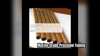 Catégorie marine de précision de la tuyauterie 0 1mm de nickel de cuivre C70600