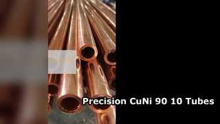 ASTM B111 90 finition de haute précision de tube sans couture de 10 CuNi