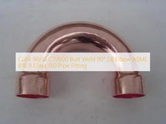 CuNi 90 10 C70600 Raccord de tuyau coudé à 90 degrés LR