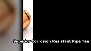Raccord anticorrosion en T égal en cuivre et nickel C70600