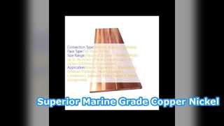 ASTM B127 90 10 Plaque de cuivre-nickel pour la construction navale marine