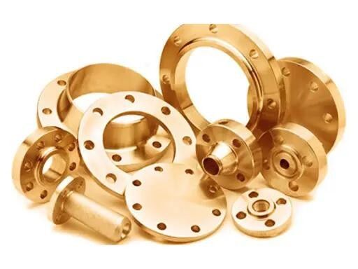 ASME B16.9 Welding Flanged Copper Nickel Flange with Zinc Plated Surface