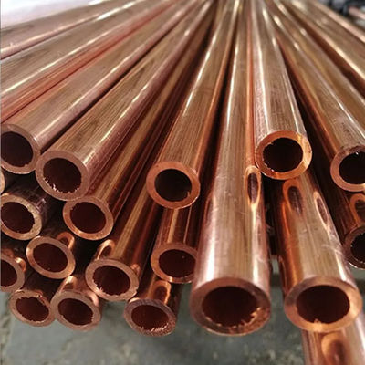 Custom Sizes Copper Nickel Tubing, ±0.1mm Tight Tolerance Tube, Bright Brushed Finish for Marine Use