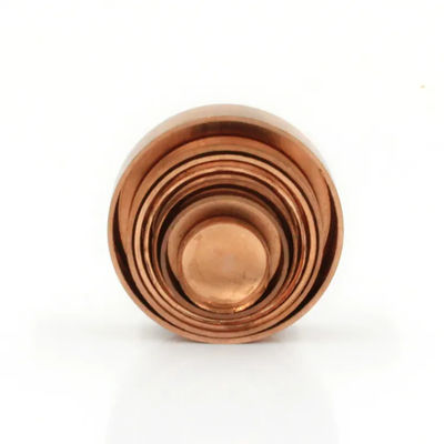 Copper Threaded Protection Cap Customized Pipe End Cover Closure for Water Piping