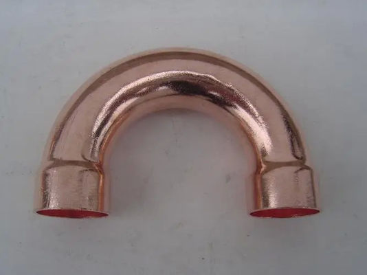 C70600 CuNi Polished Elbow High Pressure Custom Wall Thickness Pipe Bend Fitting