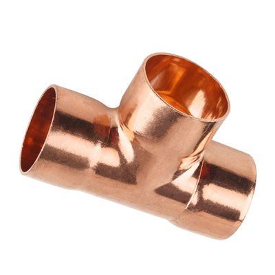 DN20 Copper Nickel C70600 Equal Tee with NPT/BSP Thread Corrosion Proof Pipe Adapter
