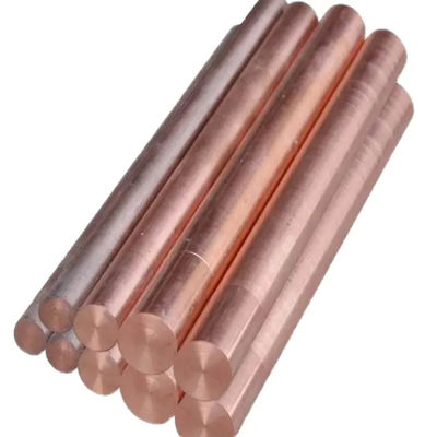 Tige résistante à la corrosion de catégorie marine de haute résistance de barre ronde du nickel 90/10 de Cupro d'UNS C70600
