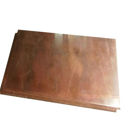 C70600 C71500 Plaque de cuivre-nickel, emballage standard pour l'exportation, largeur de 1000 mm à 3000 mm