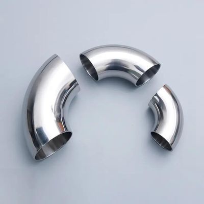 TOBO C70600 CuNi 9010 garnitures de soudage bout à bout de nickel d'en cuivre coude long de rayon de 90 degrés