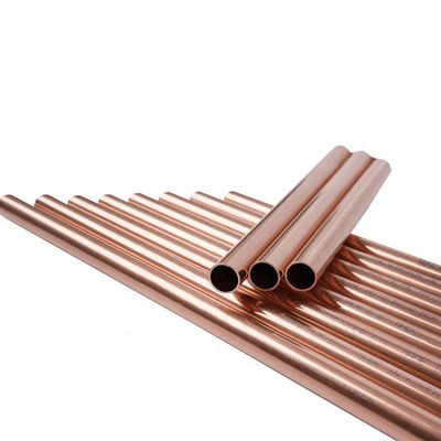 Pipe en cuivre nickel de 3/4'-36' SCH STD C70600 C71500 C12200 Tube ronde sans soudure en alliage 6M