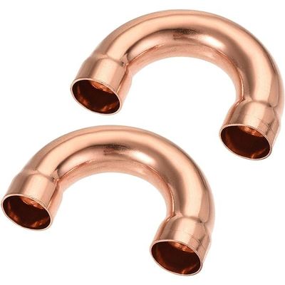 C71500 Coude en cuivre nickel 70-30 180 degrés Rayon court 1/2 