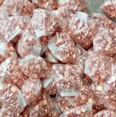 UNS C70600 Cap de tuyau fileté en cuivre nickel 2,5 mm‐19 mm pour tuyau en cuivre Bonne durabilité