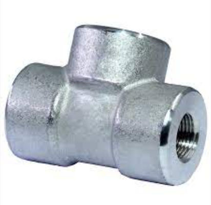 3000 Psi Pressure Rating Reducing Tee Fitting with 400°F Temperature Rating and Threaded/Socket Connection