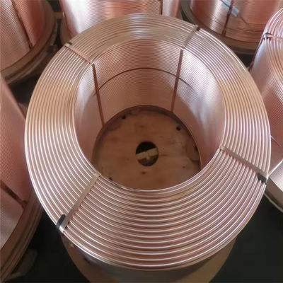 Tubes capillaires CuNi 70/30, tuyaux en alliage sans couture, résistants à la corrosion pour semi-conducteurs