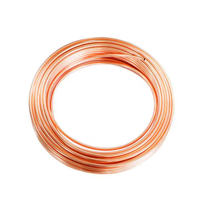 Tube capillaire sans couture C71500 CuNi 70/30, tube de bobine de précision résistant à la corrosion