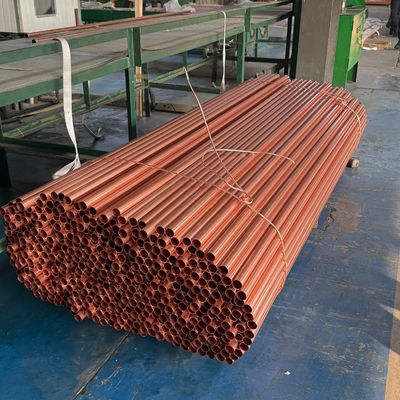 Fabrique fourniture directe Astm B280 C12000 1/2 1/4 Tubes de cuivre climatiseur Tubes de cuivre