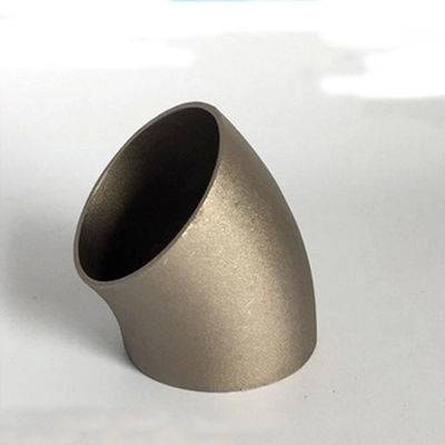 Métal à long rayon de coude alliage de nickel ASME B16.9 Pipe spéciale en acier