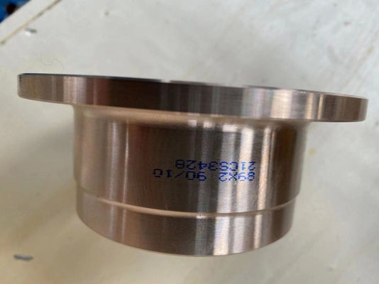 Bride SWRF forgée en alliage CuNi 70/30 Class150 ASME B16.5 pour système de tuyauterie marine