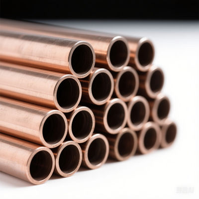Tubes métalliques en cuivre CuNi 9010 C71500 / CuNi 70/30 Tubes sans soudure en cuivre nickel
