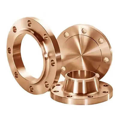 Col de soudure en cuivre-nickel conforme à la norme ASME B16.5, résistant à la corrosion de l'eau de mer, de qualité antisalissure